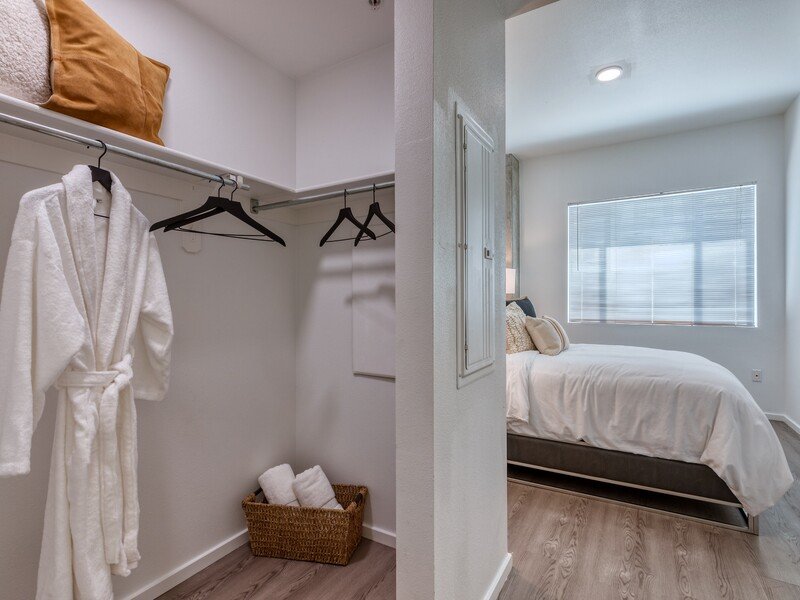 Bedroom Closet | Agave 350 Apartments in Tucson, AZ