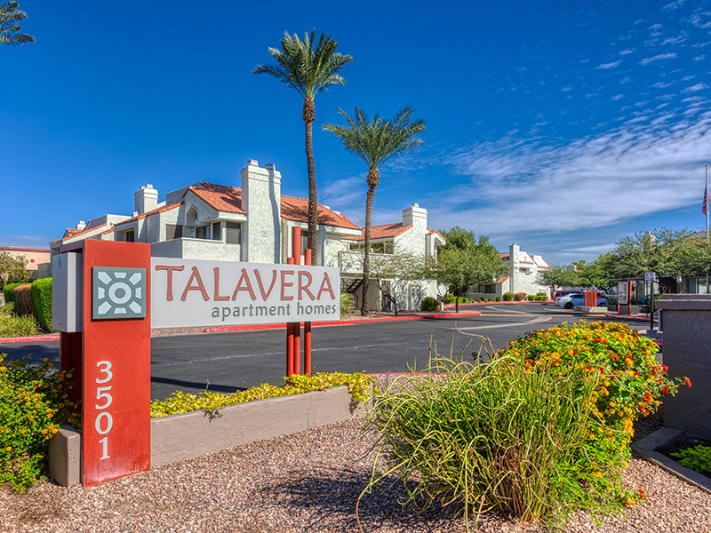 Monument Sign | Talavera Apartments in Tempe, AZ