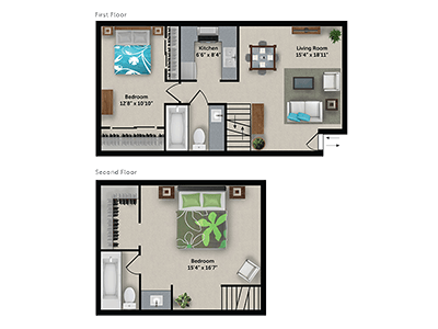 Floorplan for Portola Biltmore Apartments