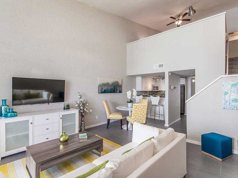 Living Room | Portola Biltmore Apartments