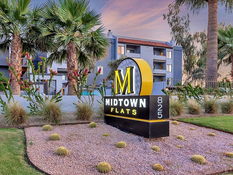 Welcome Sign | Midtown Flats in Phoenix, AZ