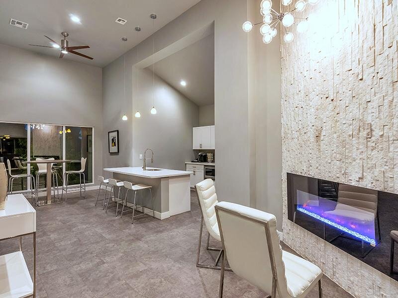 Clubhouse Interior | Midtown Flats in Phoenix, AZ