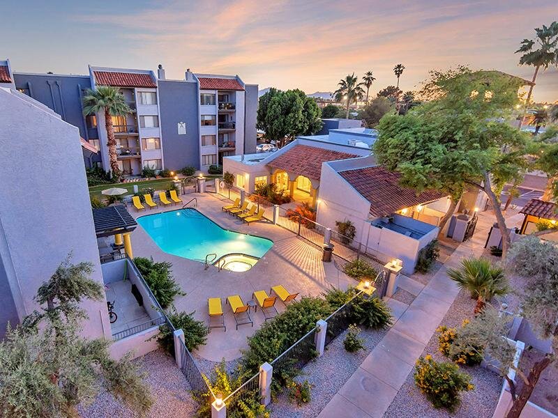 Aerial View | Midtown Flats in Phoenix, AZ