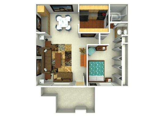 Floorplan for Portola North Phoenix Apartments