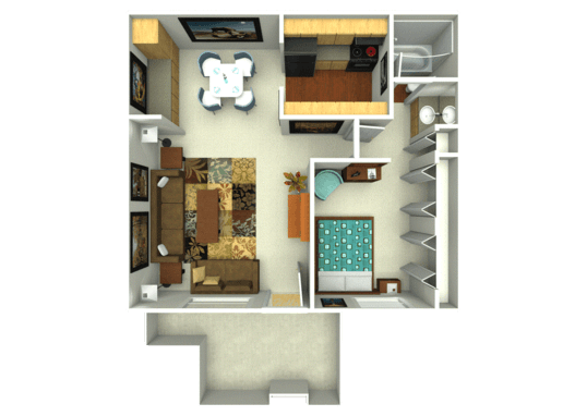 Floorplan for Portola North Phoenix Apartments