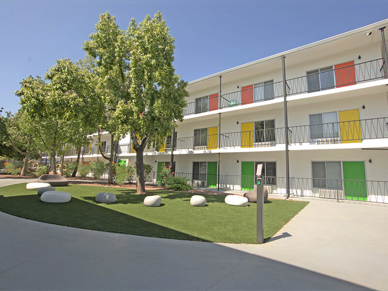 Building Exterior | Sahara Apartments in Tucson, AZ