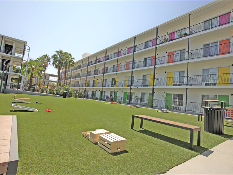 Cornhole | Sahara Apartments in Tucson, AZ