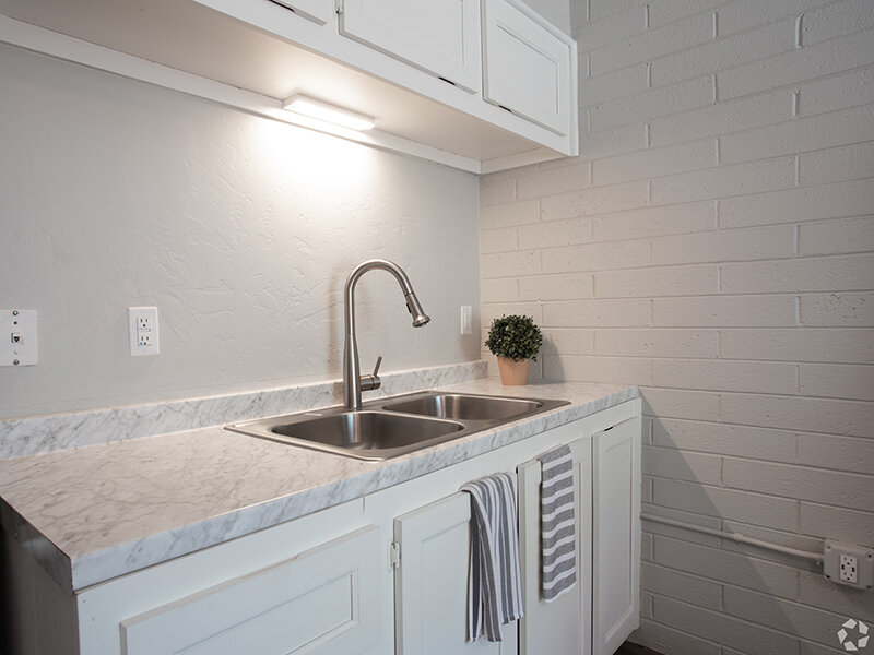 Kitchen Sink | Sahara Apartments in Tucson, AZ