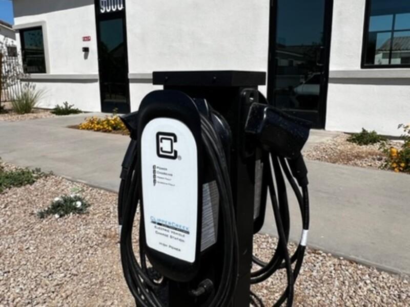 Electric Vehicle Charging Station | Luna Bear 94 Apartments in Phoenix, AZ