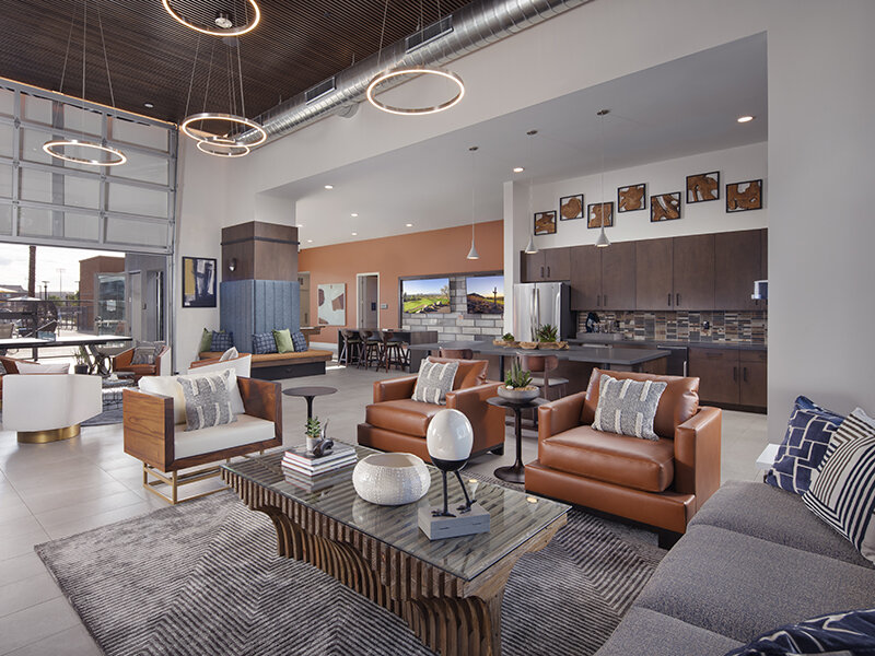 Clubhouse Entrance | Copper Falls Apartments in Glendale, AZ