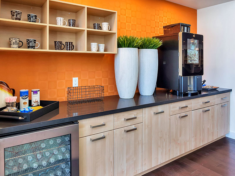 Coffee Bar | The Curve at Melrose Apartments in Phoenix, AZ