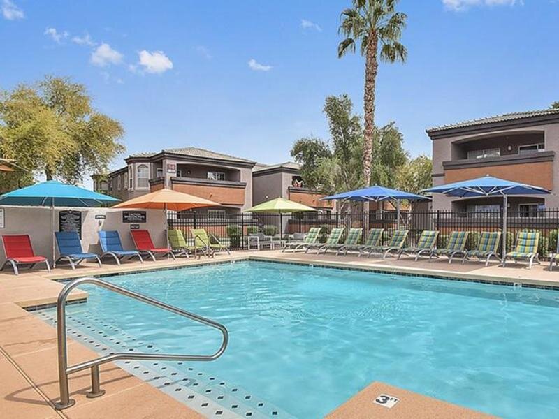 Swimming Pool | Luxe at Ocotillo Apartments in Chandler, AZ
