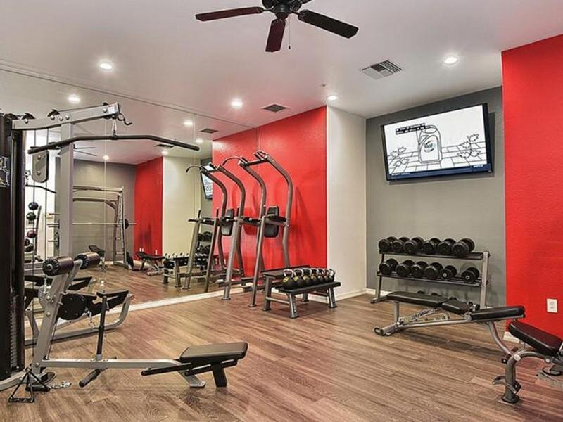 Fitness Center | Luxe at Ocotillo Apartments in Chandler, AZ