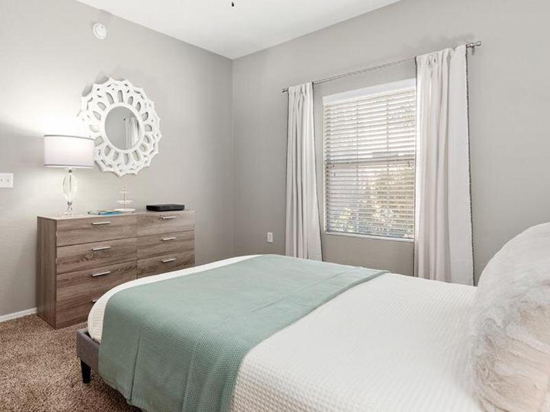 Bedroom | Luxe at Ocotillo Apartments in Chandler, AZ