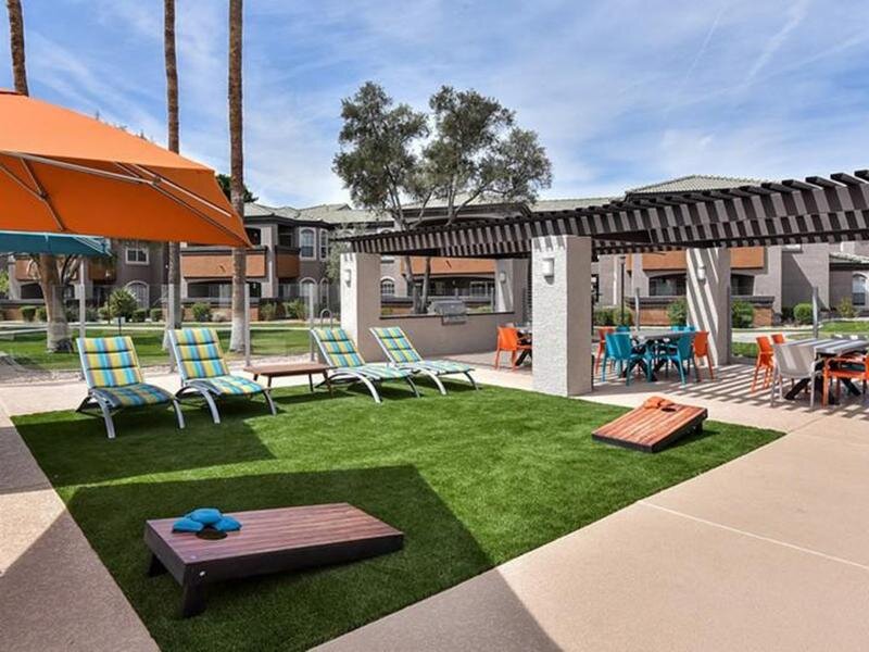 Cornhole | Luxe at Ocotillo Apartments in Chandler, AZ