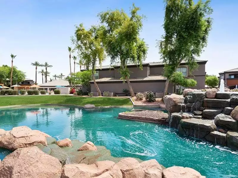 Beautiful Landscaping | Luxe at Ocotillo Apartments in Chandler, AZ