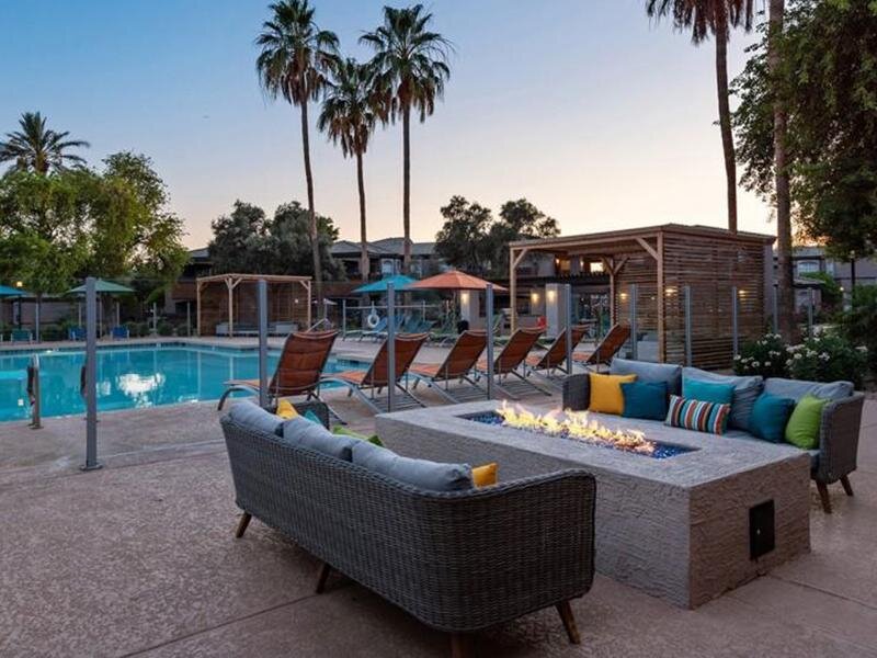 Fire Pit | Luxe at Ocotillo Apartments in Chandler, AZ