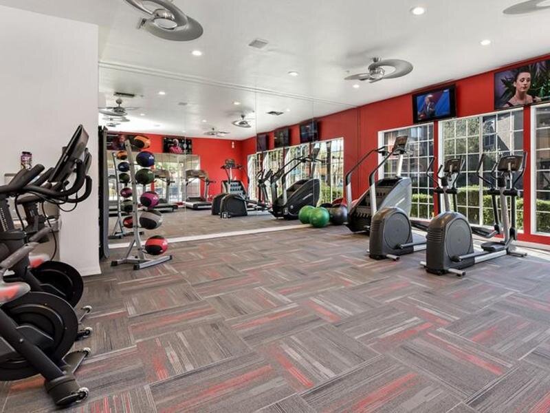 Gym | Luxe at Ocotillo Apartments in Chandler, AZ