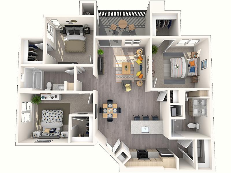 C1 Floorplan at Grayson Place