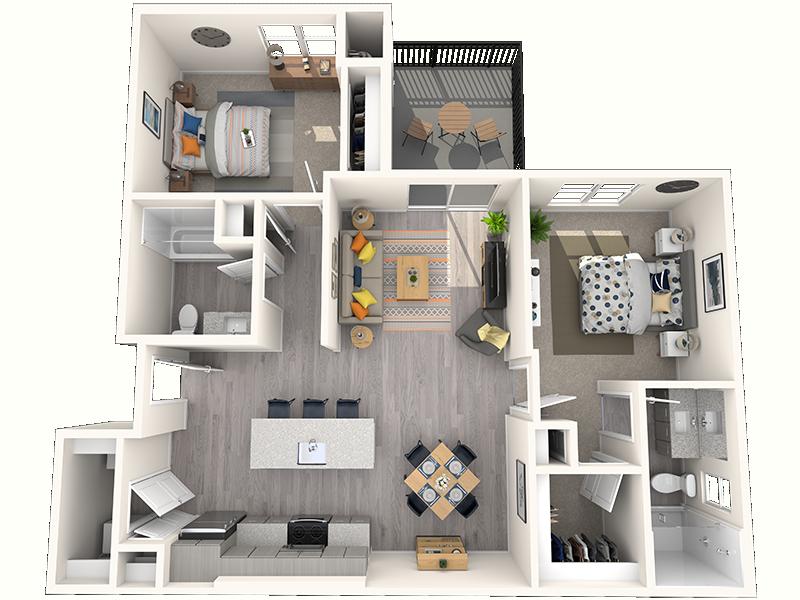 B1 Floorplan at Grayson Place