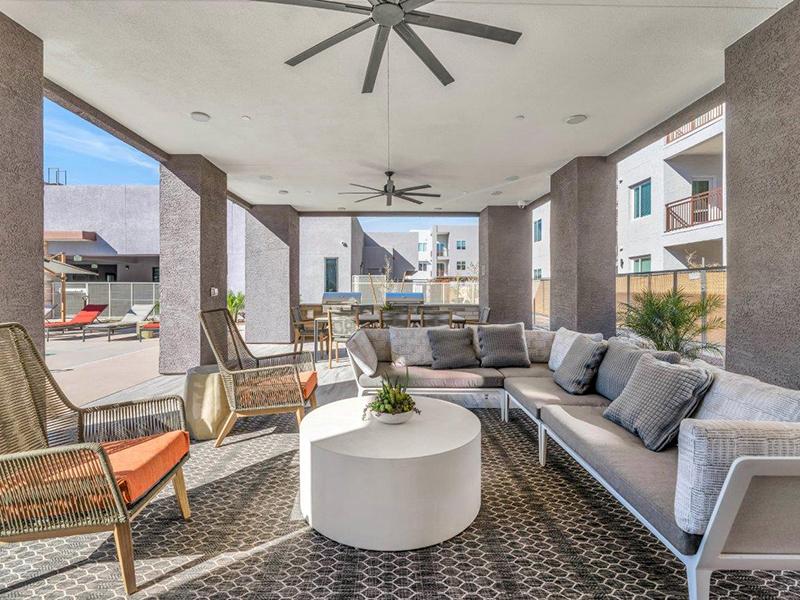 Outdoor Lounge | Grayson Place Apartments in Goodyear, AZ