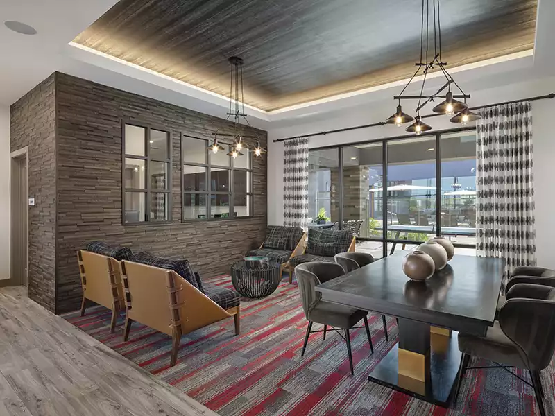 Clubhouse Lobby | Grayson Place Apartments in Goodyear, AZ