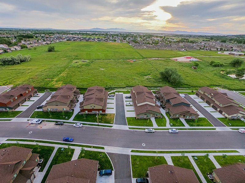 Aerial View of Property | The Ranches Townhomes