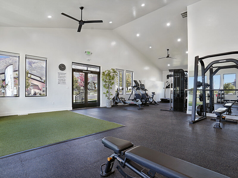 Gym | The Ranches Townhomes in North Ogden, UT