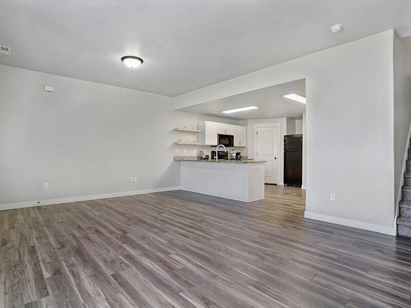 Living Room | The Ranches Townhomes in North Ogden, UT