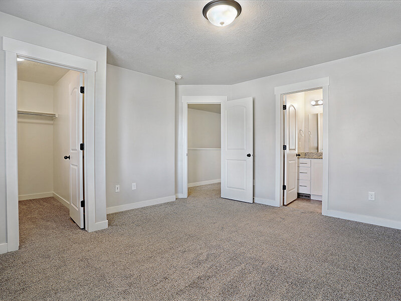 Large Master Bedroom | The Ranches Townhomes in North Ogden, UT