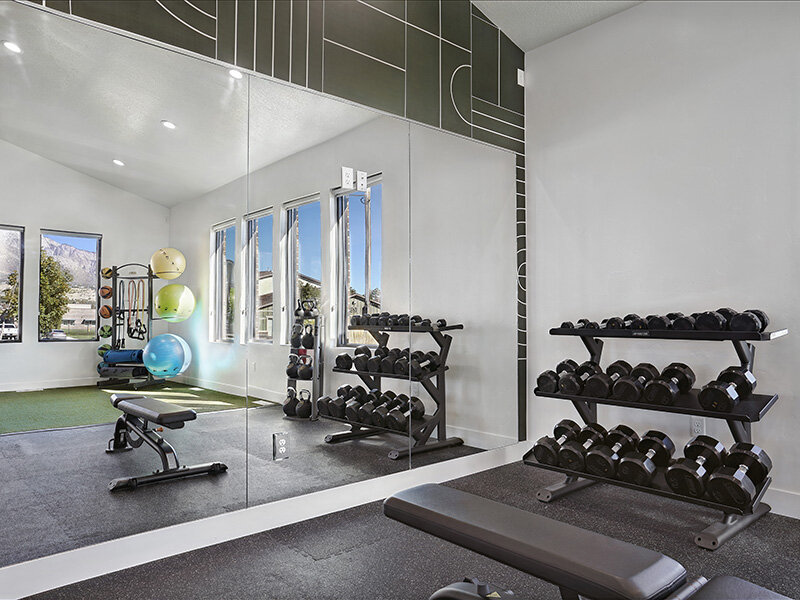 Fitness Center | The Ranches Townhomes in North Ogden, UT