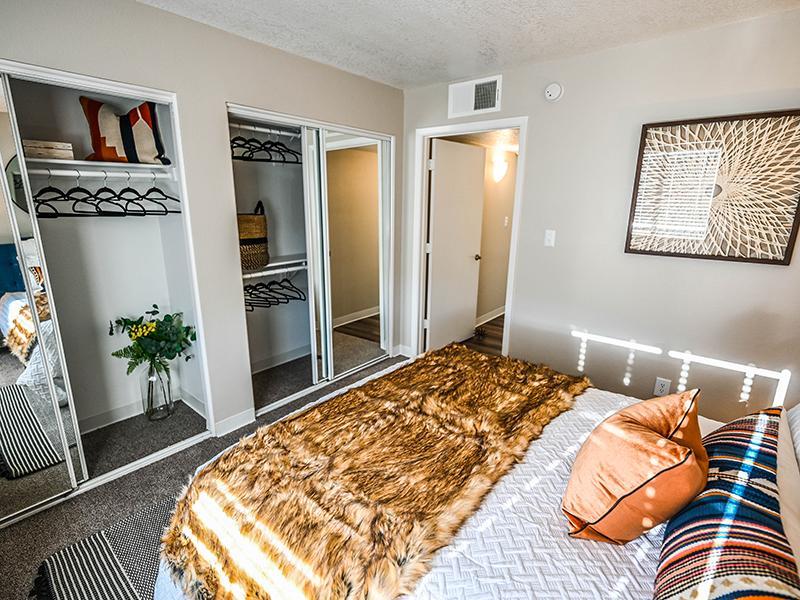 Bedroom Interior | Dakota Canyon 87505 Apartments