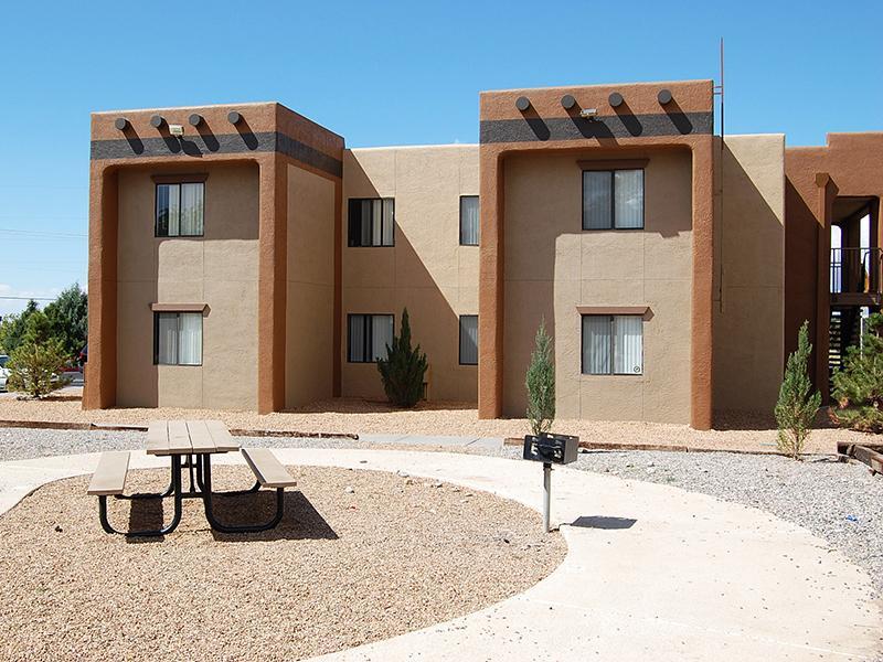 Exterior Building | Dakota Canyon Apartments in Santa Fe NM
