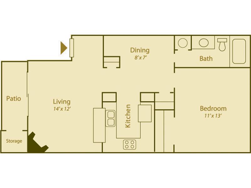 Desert Willow Floorplan at Candlelight Square