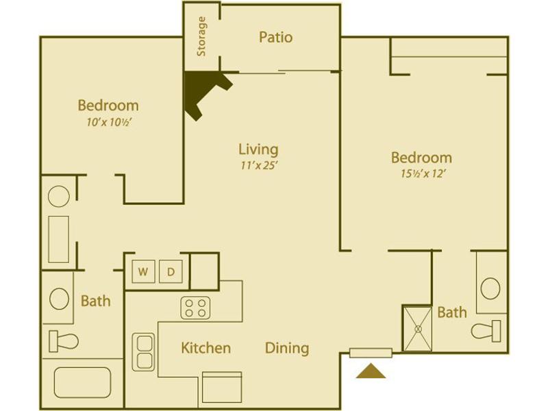 Indigo Bush Floorplan at Candlelight Square