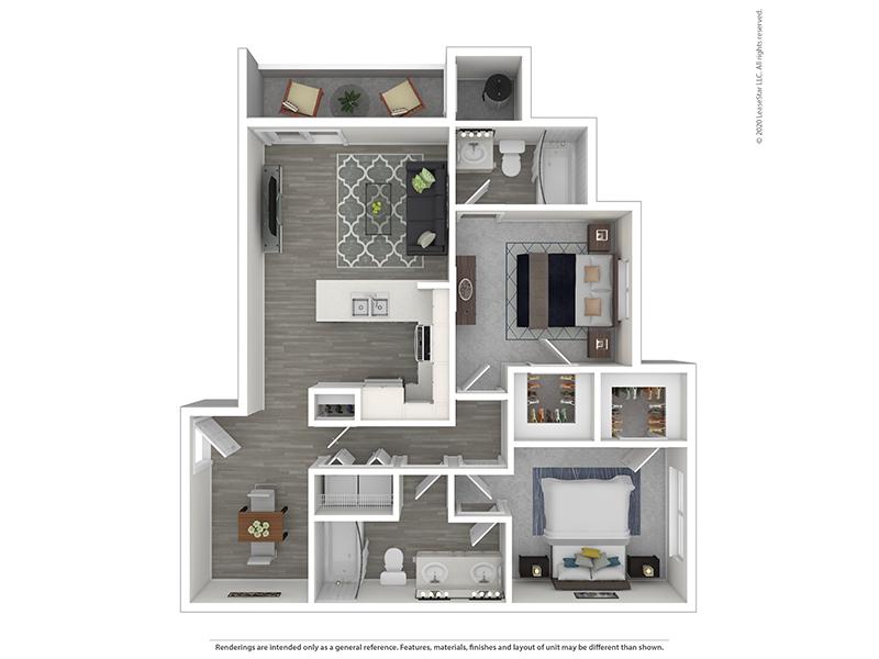 The Monti floor plan