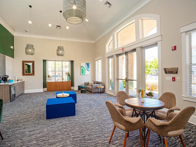 Clubhouse Lounge  | Allegro at Tanoan Apartments in Albuquerque NM