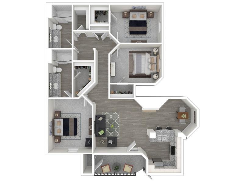 Bordeaux floor plan