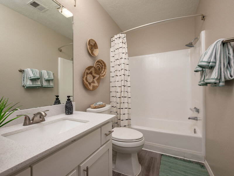 Bathroom | Mesa Del Oso Apartments