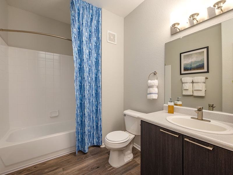 Bathroom with Tub | Broadstone Heights Apartments in Albuquerque, NM