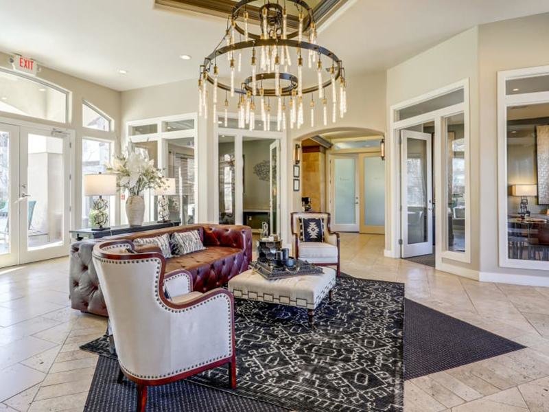 Leasing Office Lobby | Broadstone Heights 87122 Apartments 