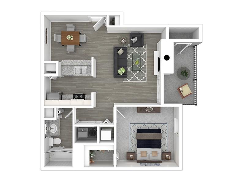 vail Floor Plan at Northpointe Village Apartments