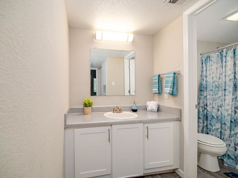 Bathroom Vanity | Villa Serena Apartments in Albuquerque, NM