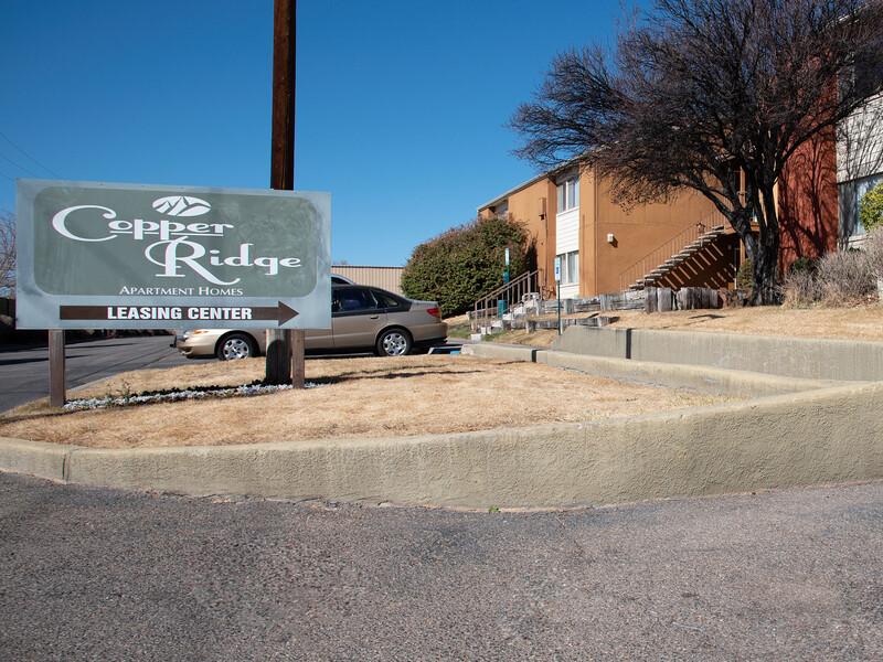 Welcome Sign | Copper Ridge Apartments in Albuquerque, NM
