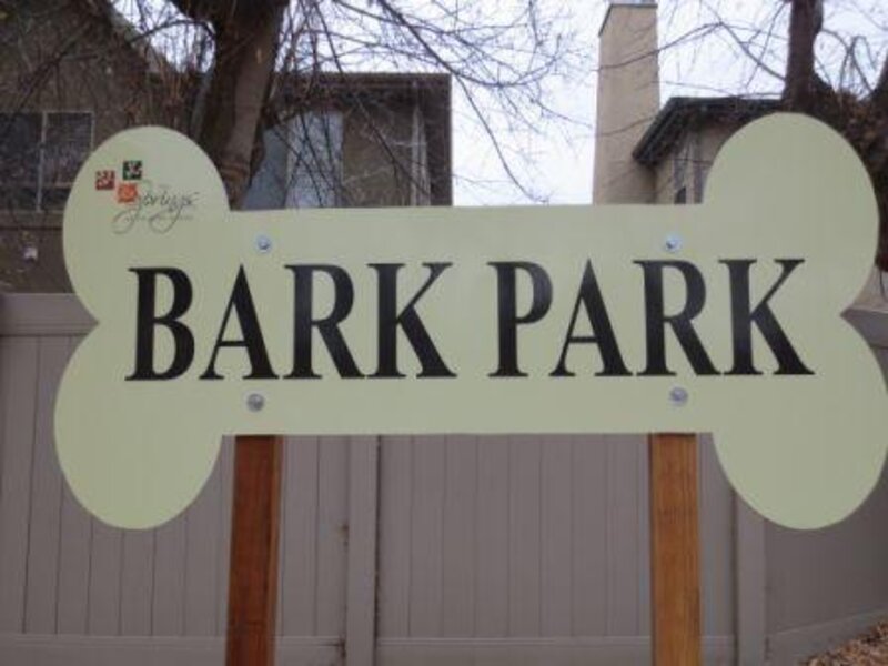 Bark Park Sign