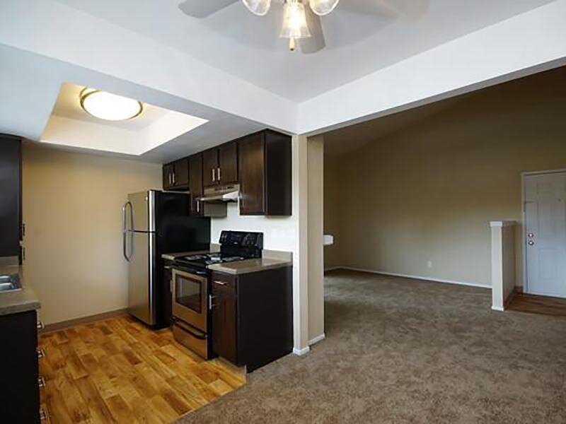 Kitchen and Living Room