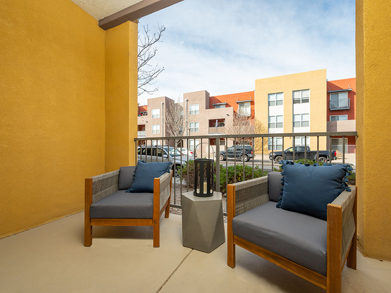 Balcony | Solaire Apartments in Albuquerque, NM