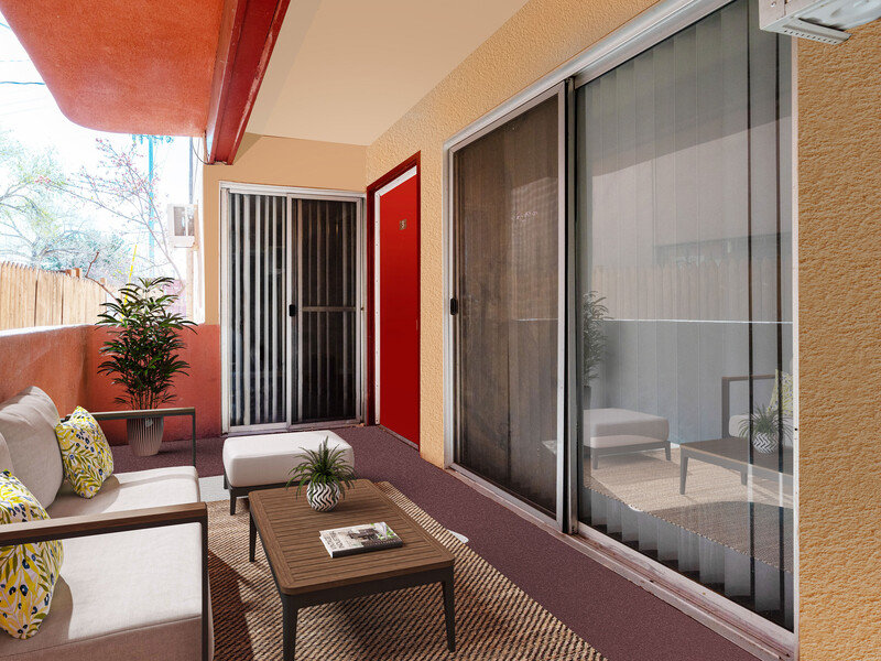 Balcony | Theta Apartments