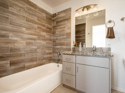 Staged Bathroom | Terra at Enchanted Hills