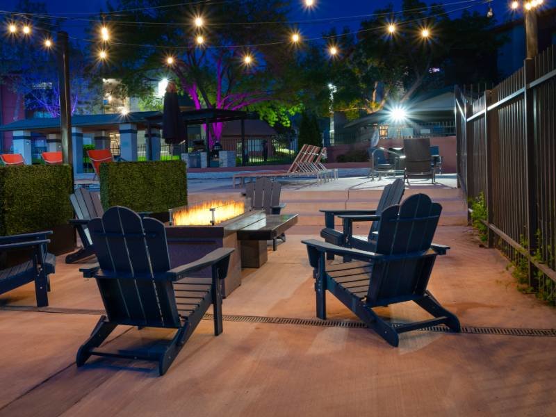 Fire Pit | The Overlook Apartments in Albuquerque, NM